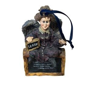 Vintage 2000 Boyds Bears and Friends Ms. Patience Inspirational Hanging Ornament